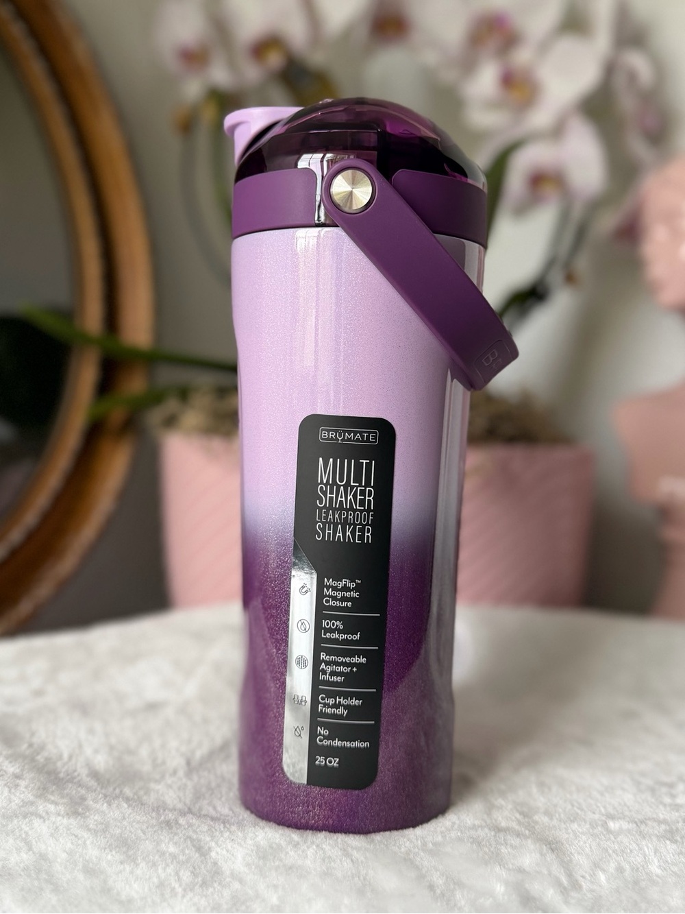 Brumate Violet crush MULTISHAKER NEW purple glitter Ombre Limited Edition